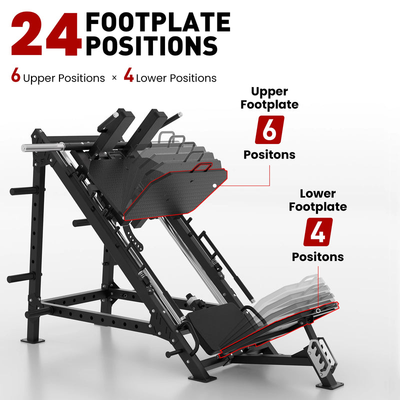 RitKeep Thunderbolt A10 Leg Press Hack Squat Machine
