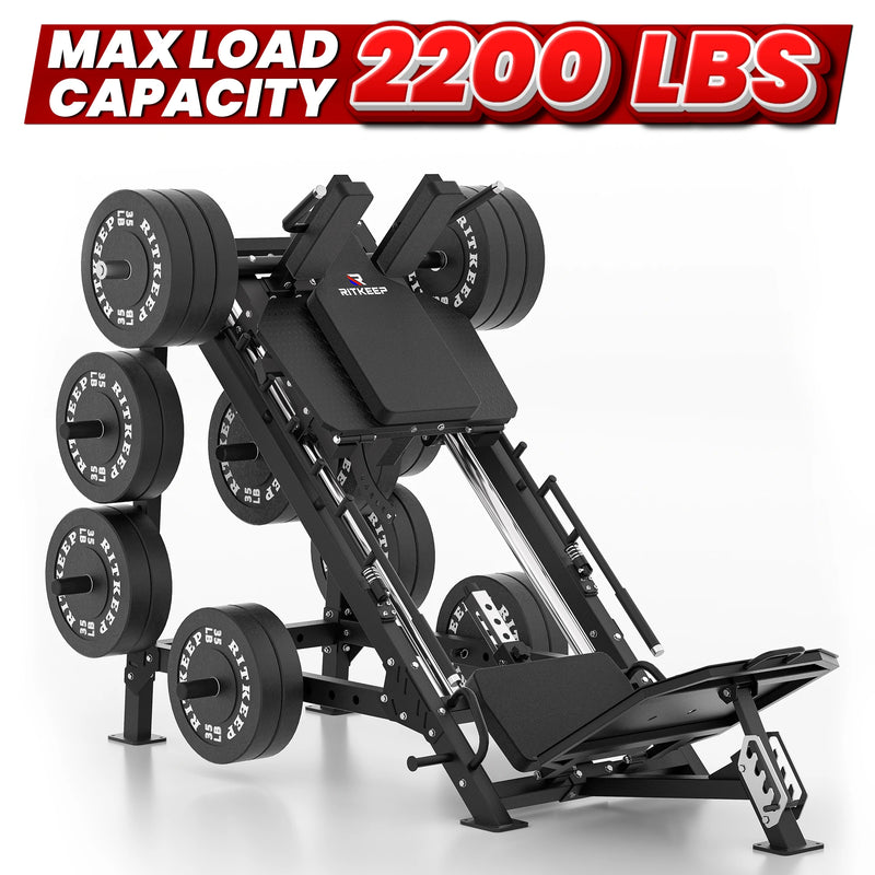 RitKeep Thunderbolt A10 Leg Press Hack Squat Machine