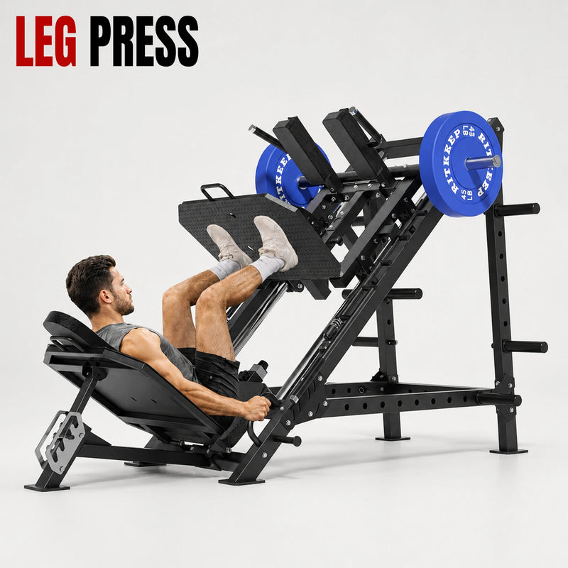 RitKeep Thunderbolt A10 Leg Press Hack Squat Machine