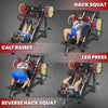 RitKeep Thunderbolt A10 Leg Press Hack Squat Machine