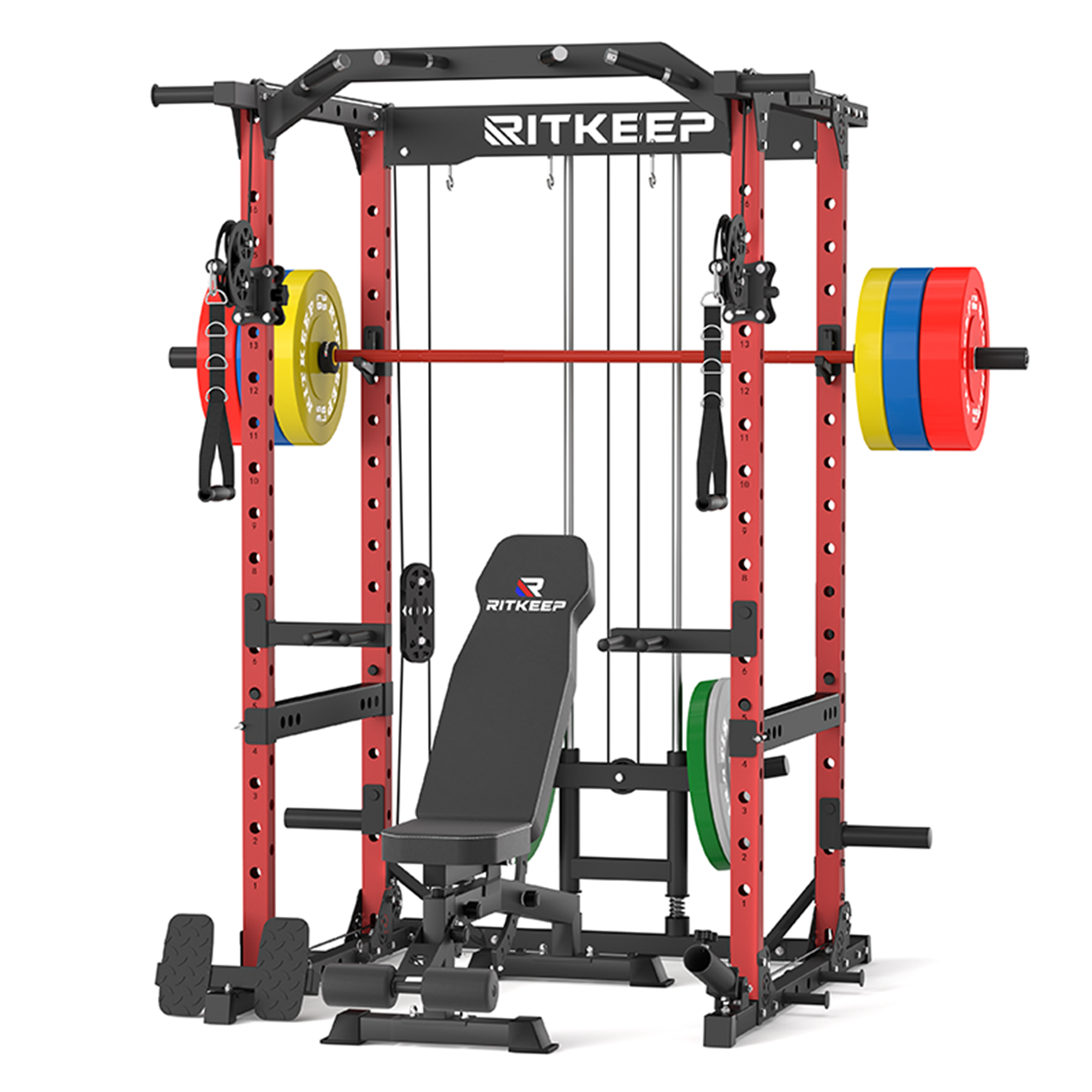 Destroyer M10 ALL-IN-ONE Power Rack Fitness Equipment Package