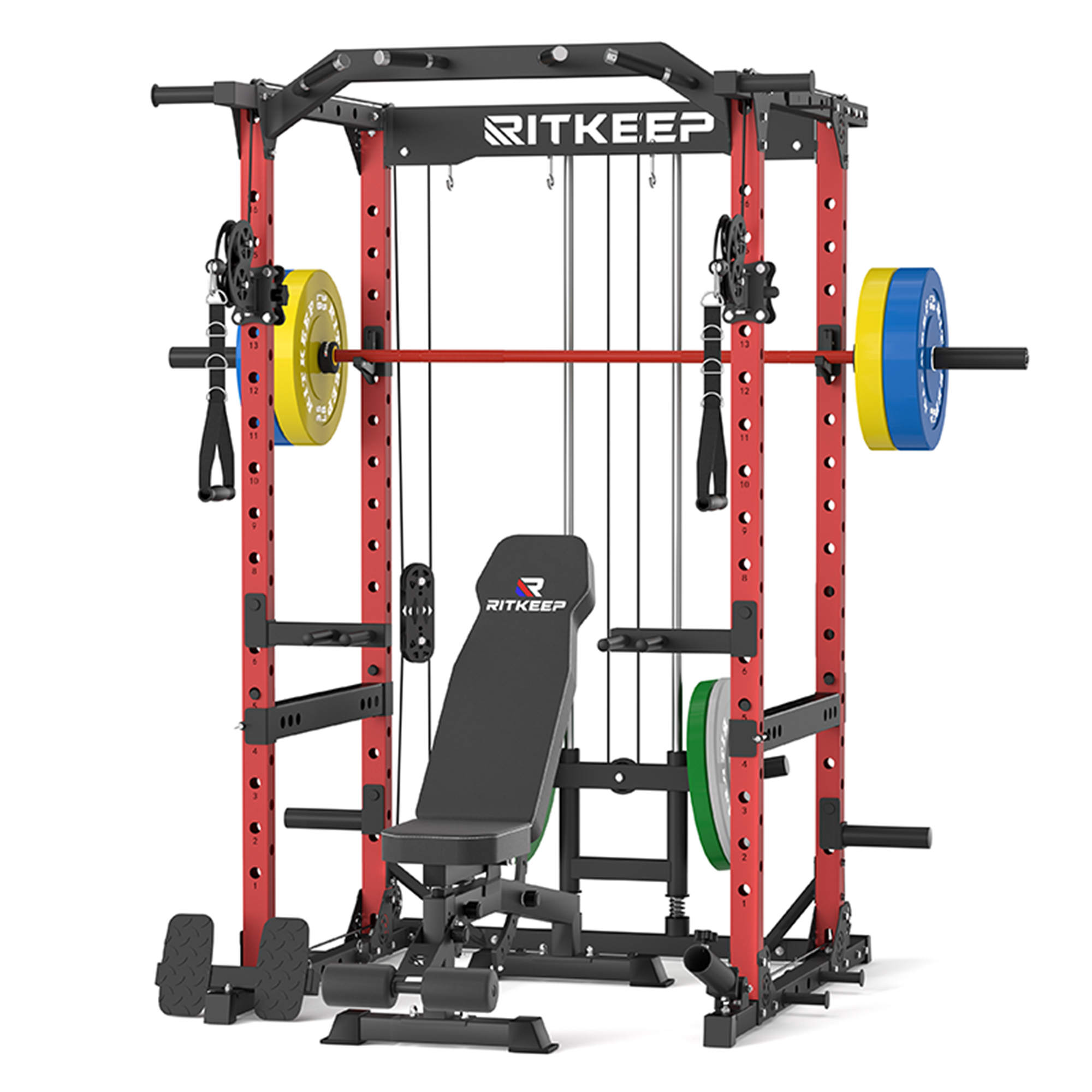 Destroyer M10 ALL-IN-ONE Power Rack Fitness Equipment Package