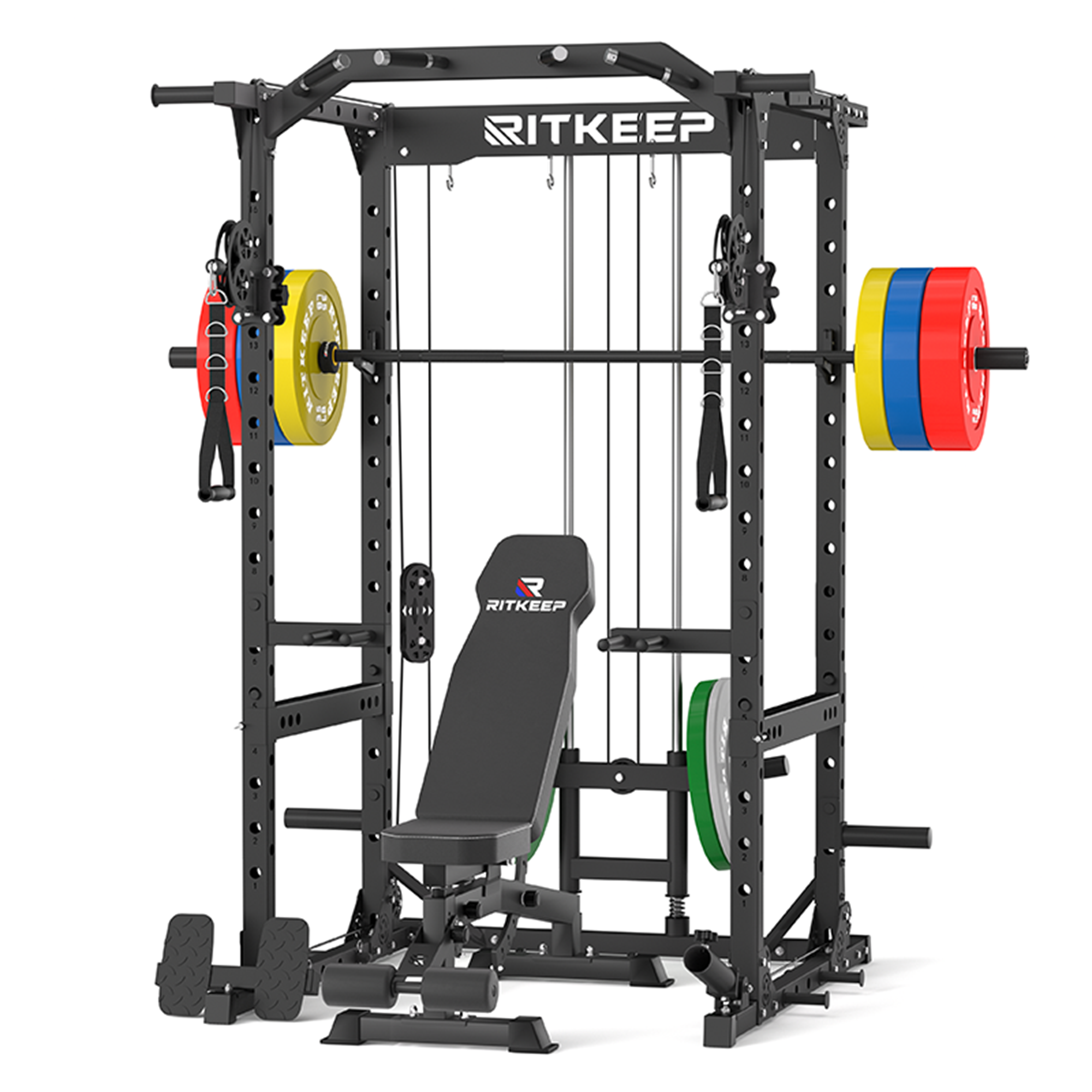 Destroyer M10 ALL-IN-ONE Power Rack Fitness Equipment Package