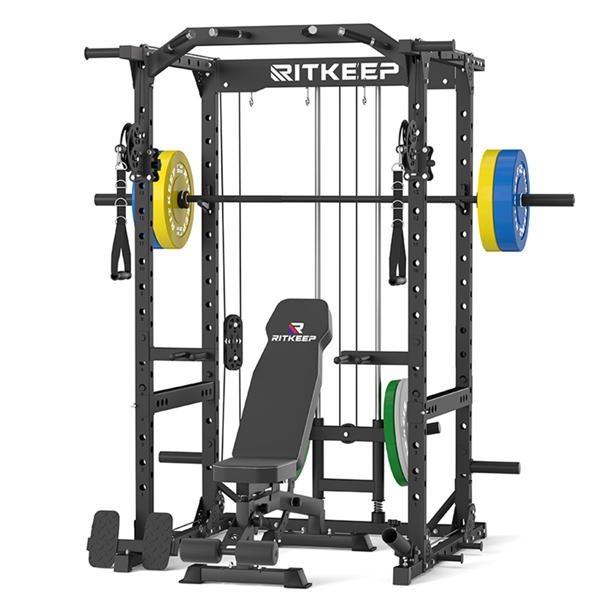 Destroyer M10 ALL-IN-ONE Power Rack Fitness Equipment Package
