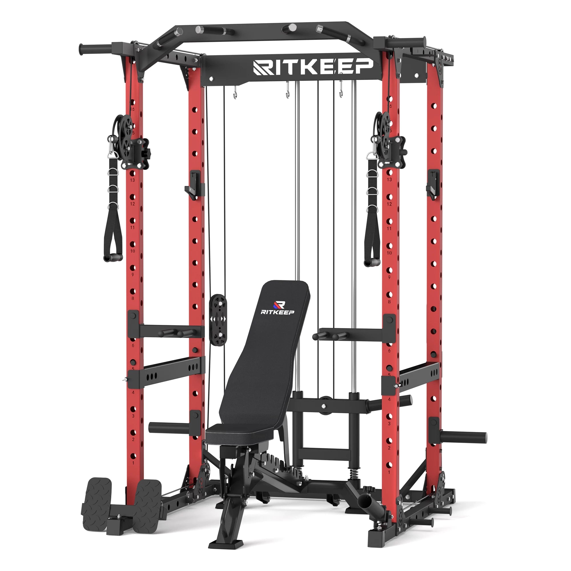 Home Gym Rack Squat Rack Klarna Destroyer M10 Power Rack ALL-IN