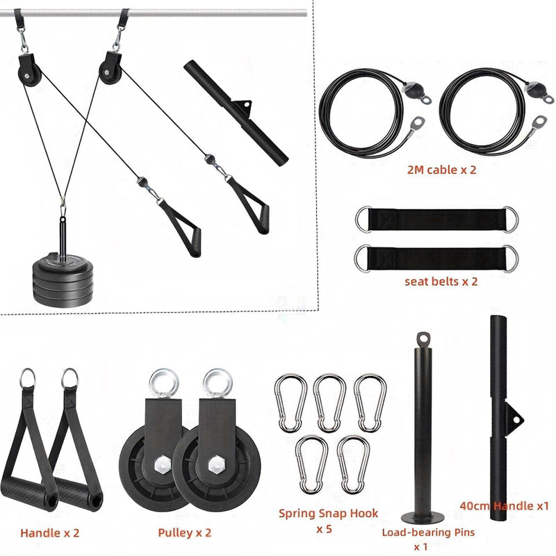 Home Gym Cable Pulley System for Rack Attachment | RitKeep – RitKeep (US)