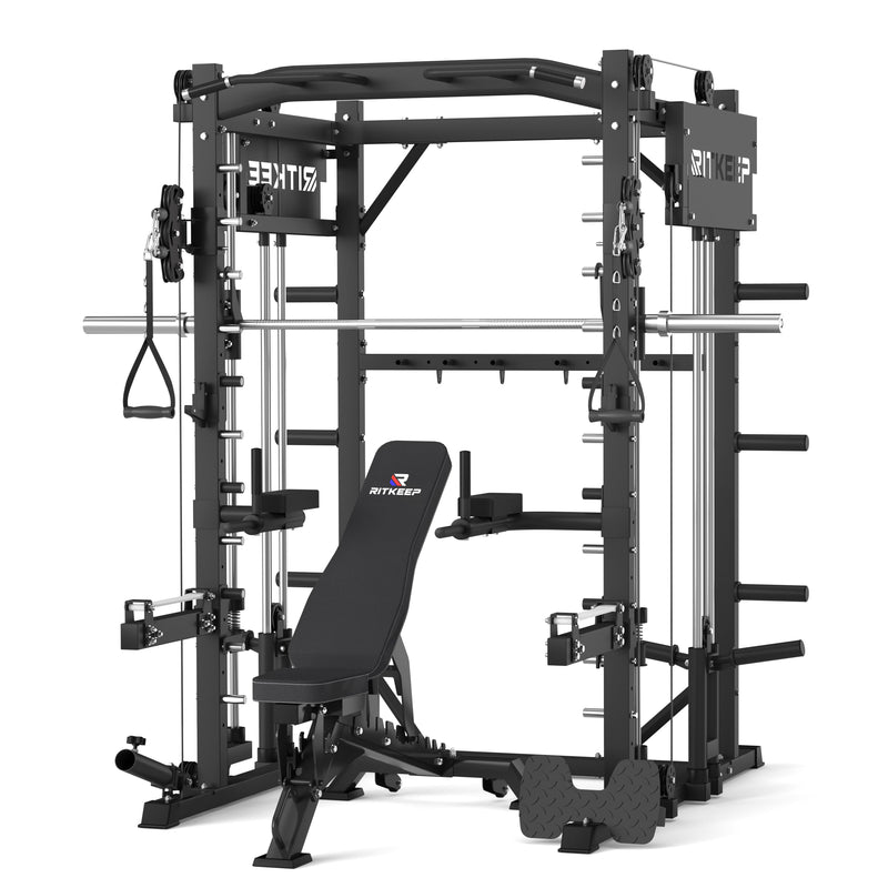 PMAX 4750 Dual Plate Loaded Multi Functional Smith Machine