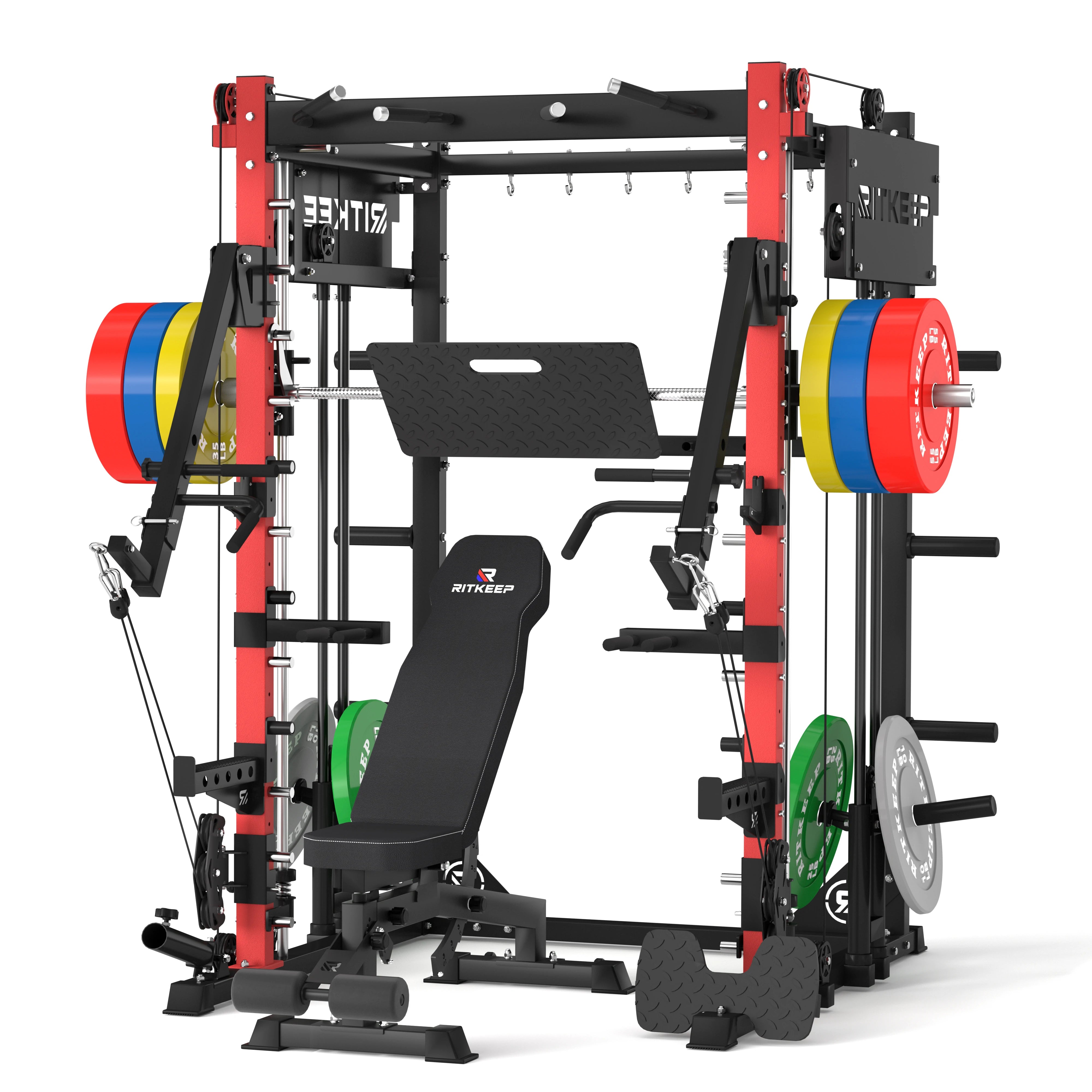 PMAX-4750 Squat Exercise Machine Gym Equipment Package | RitKeep PMAX-4750 Squat Exercise Machine Gym Equipment Package | RitKeep