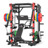 PMAX-4750 Dual Plate Loaded Squat Exercise Machine Gym Equipment Package