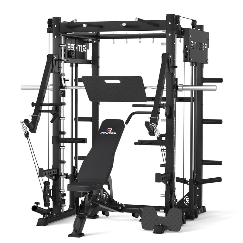 PMAX 4750 Smith Machine with cable pulley system | RitKeep – RitKeep (US)