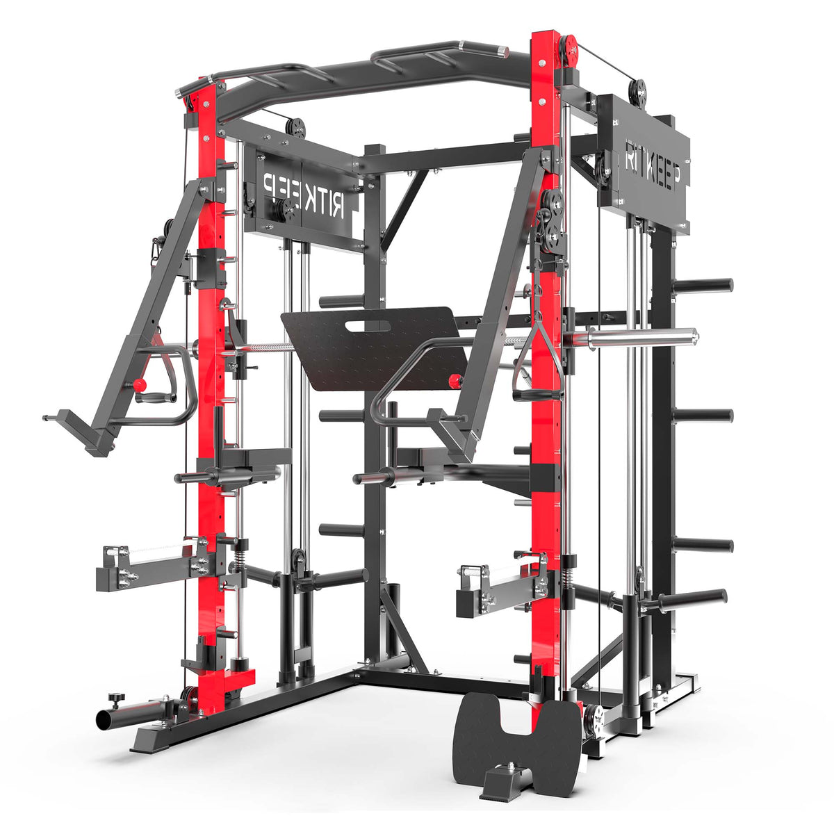 PMAX-4750 PLATE LOADED All-In-One Functional Smith Machine | RitKeep