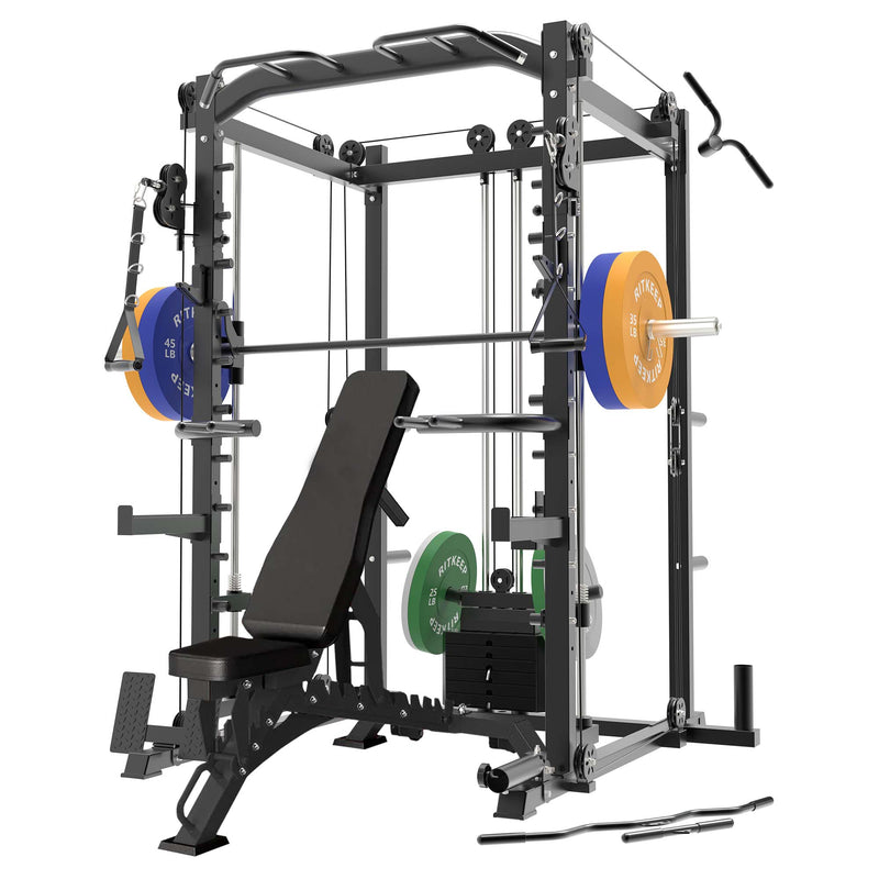 PMAX-4550 Smith Machine With Weight Stacks Home Gym Package | RitKeep ...