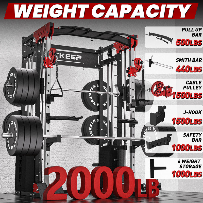 PMAX-5600 Smith Machine & Treadmill Home Gym Package | RitKeep PMAX-5600 Smith Machine & Treadmill Home Gym Package | RitKeep