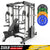 RitKeep PMAX-5600 230 LB Color Weight Plate Smith Machine Trainer Pro Home Gym Package