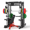 PMAX 5600 Smith Exercise Machine Trainer Pro Complete Home Gym Package