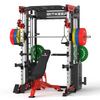 PMAX 5600 Smith Exercise Machine Trainer Pro Complete Home Gym Package