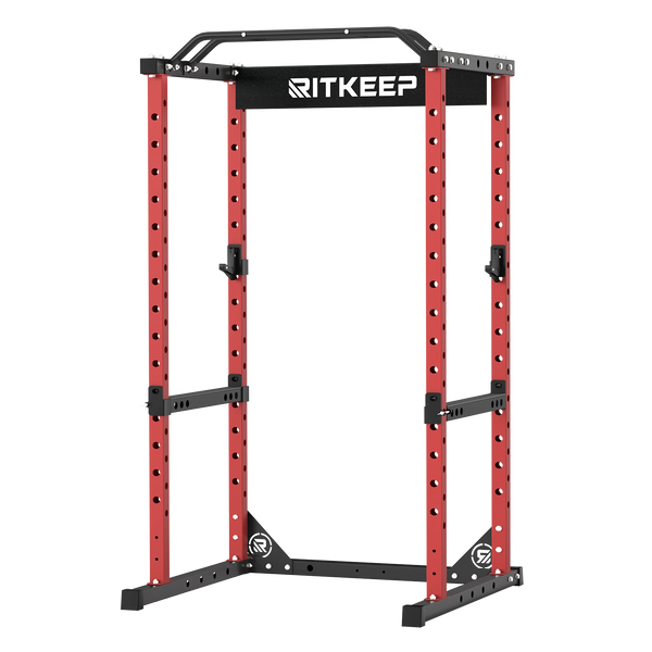 RMAX-2250 Home Gym Squat Power Rack in red