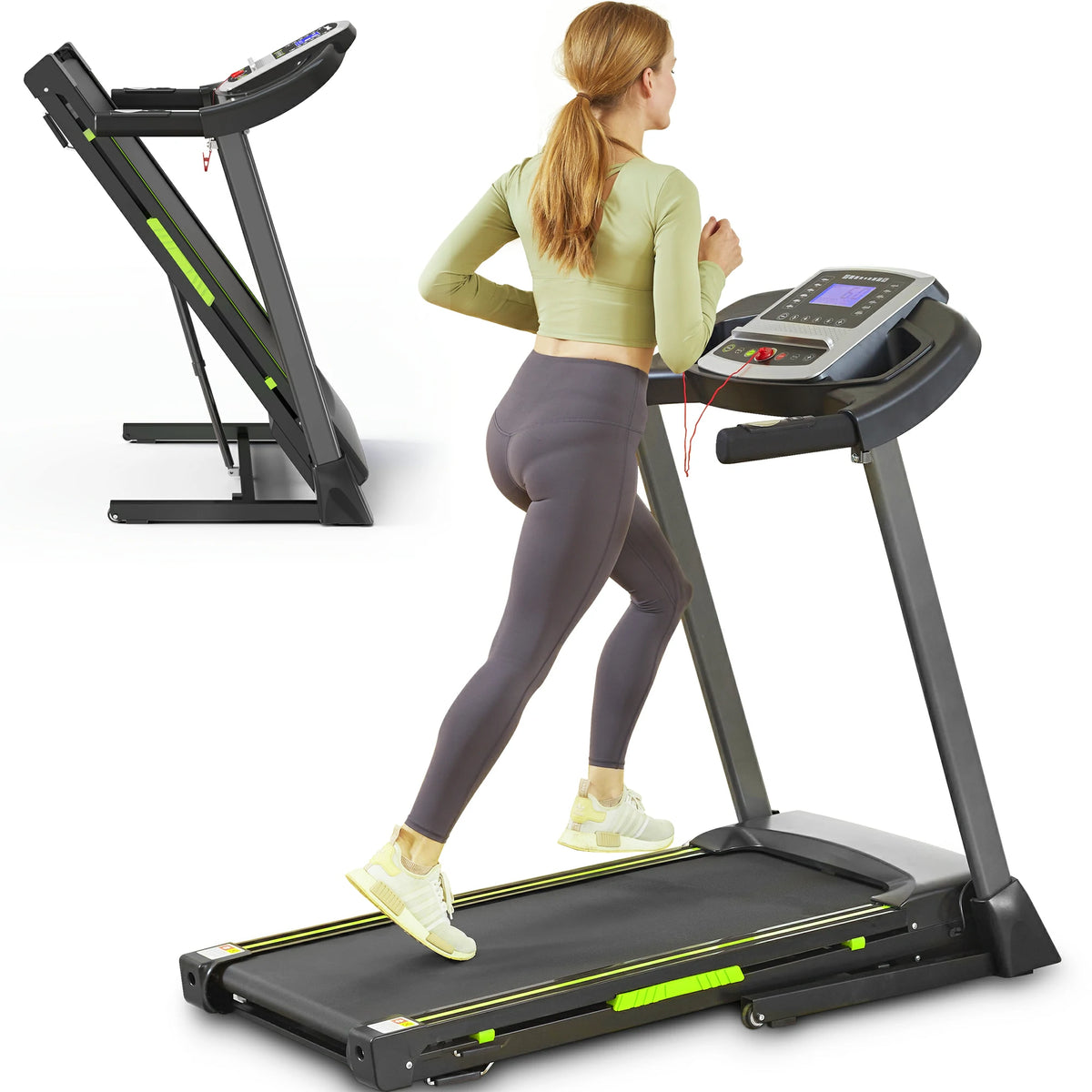 RTMX 1550 Shock-Absorbing Foldable LED Treadmill | Ritkeep – RitKeep (US)