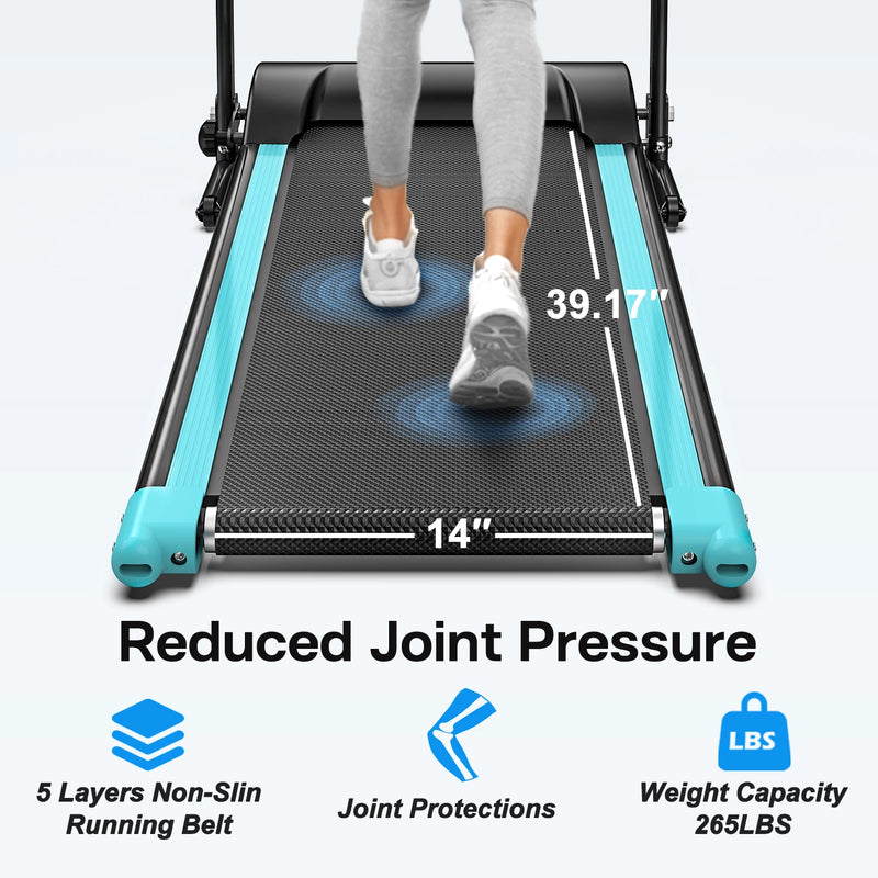 RTMX-950 2.5HP Foldable Treadmill with 5-Layer Belt