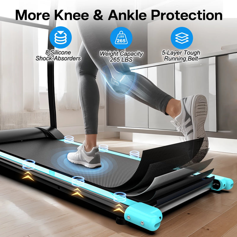 RTMX-950 2.5HP Foldable Treadmill with 5-Layer Belt