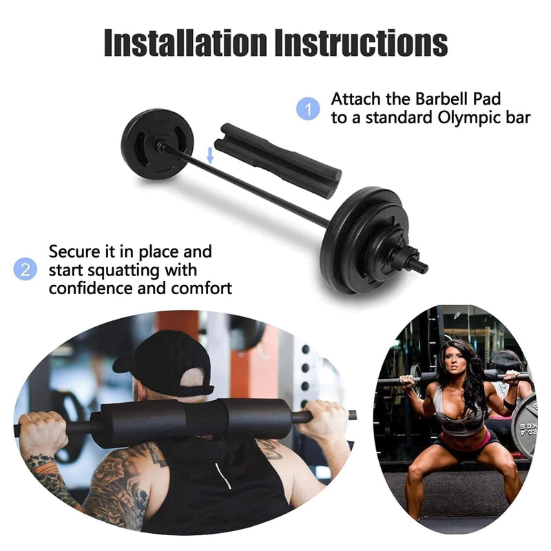 RitKeep Barbell Squat Pad & Hip Thrust Pad