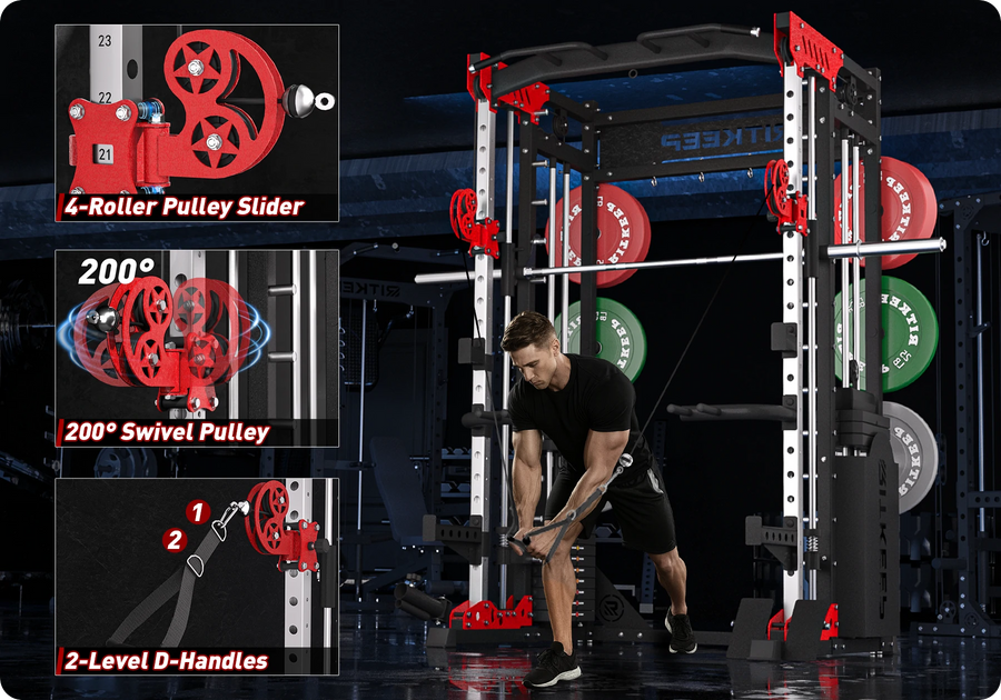 Built-In Weights. Built for Performance.