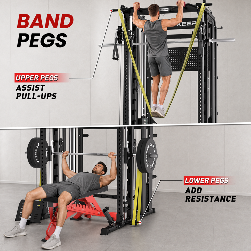 RitKeep Nimitz N1 Counterbalanced All-in-One Smith Machine