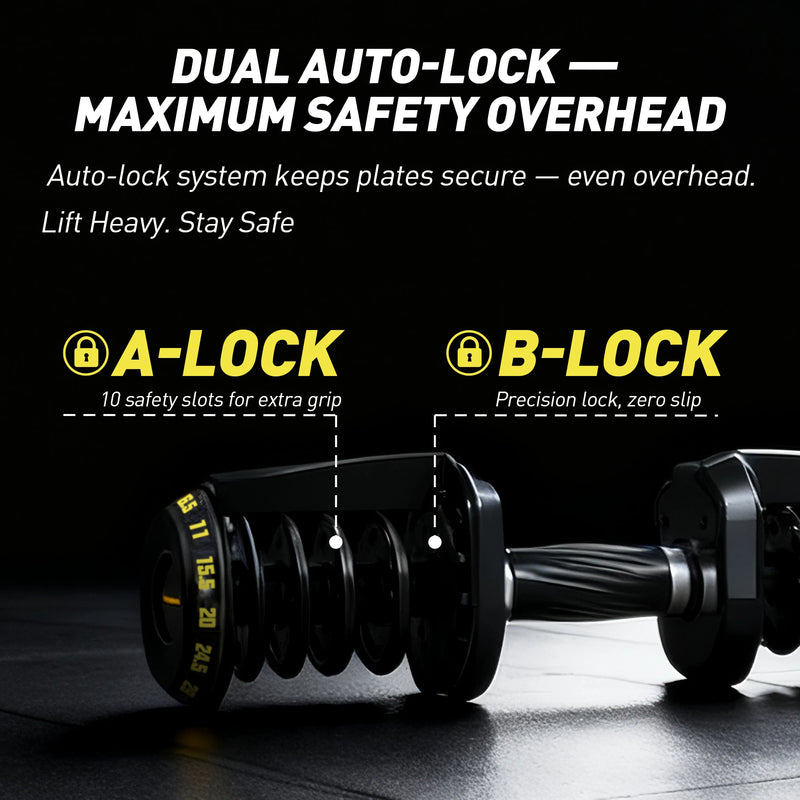 All In One Adjustable Weights Dumbbells