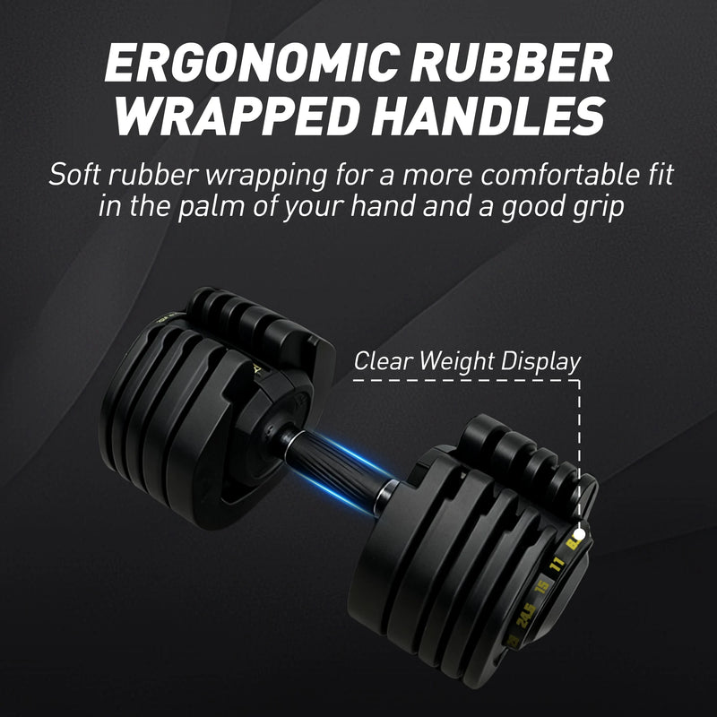 All In One Adjustable Weights Dumbbells