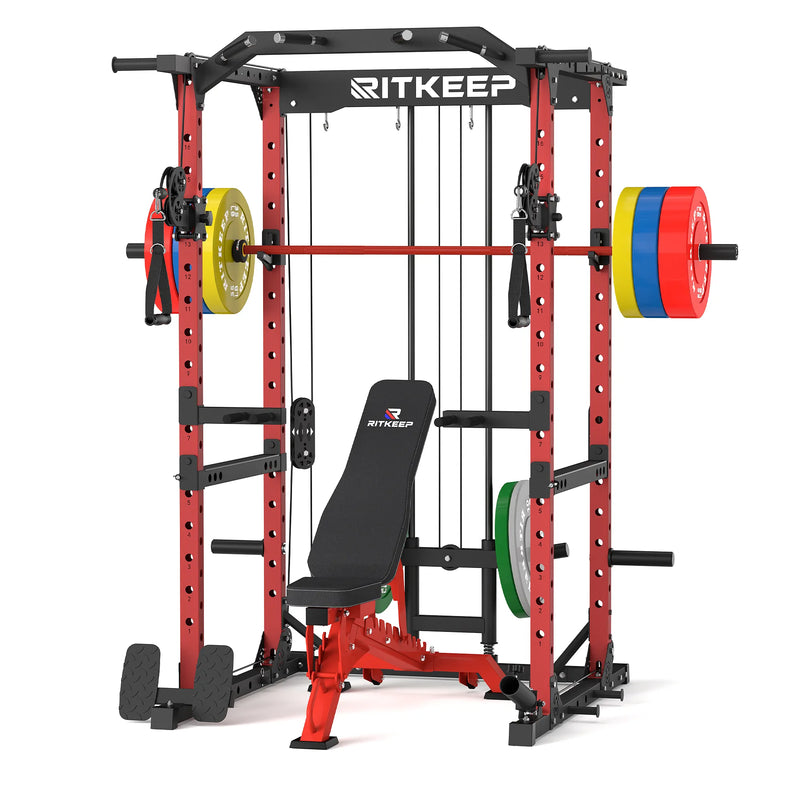 Destroyer M10 ALL-IN-ONE Power Rack Fitness Equipment Package