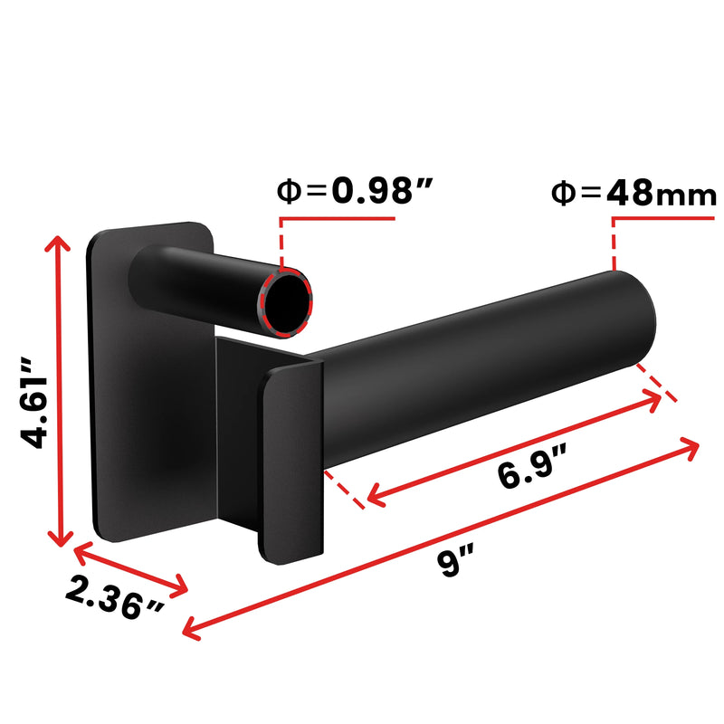RitKeep 2x2in Weight Plates Holder Power Rack Attachment (Pair)