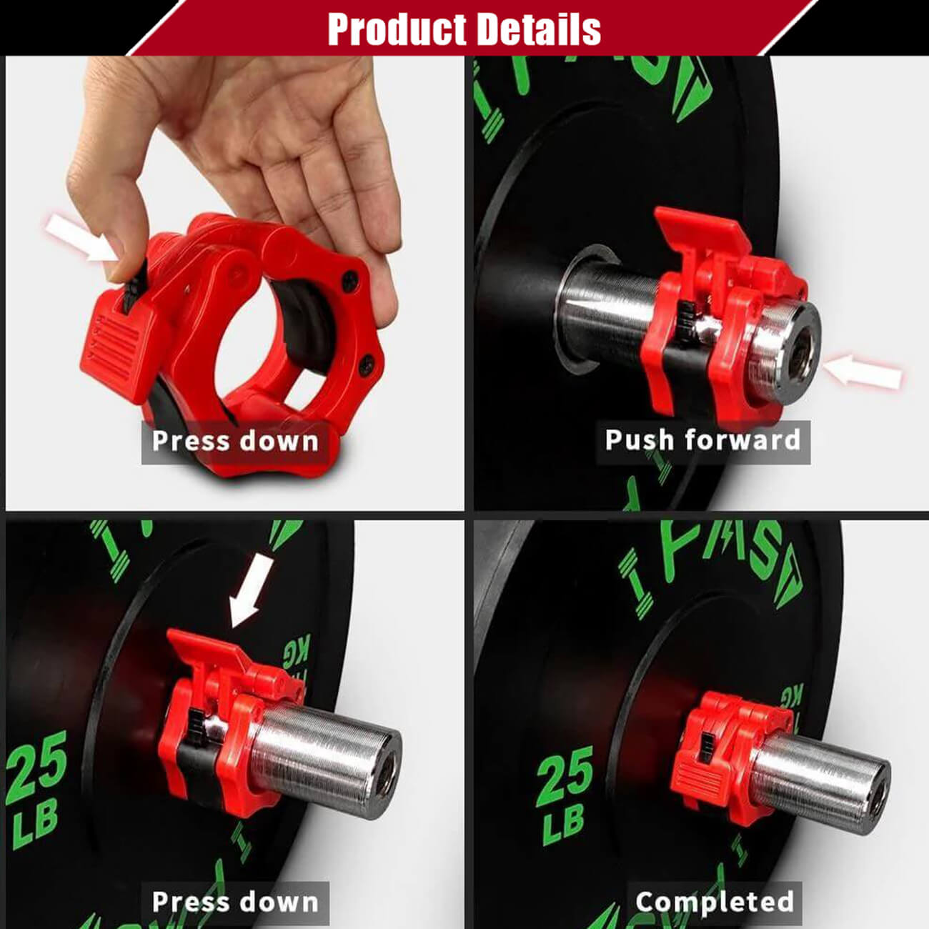 Olympic Barbell Clips & Clamps | Gym Attachment | RitKeep – RitKeep (US)