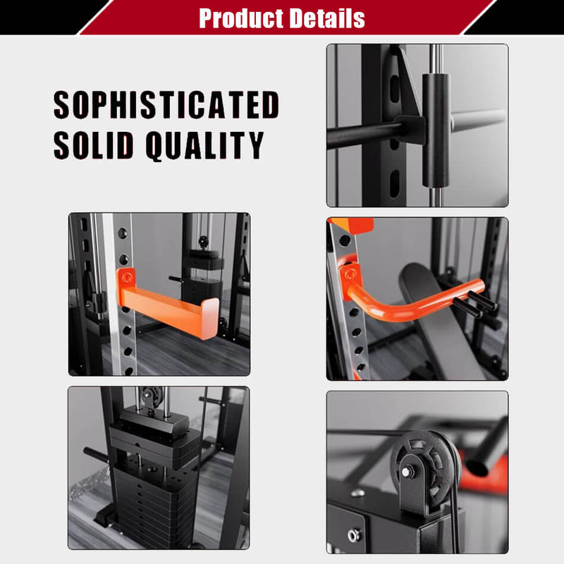 RitKeep PMAX-5500 All In One Smith Functional Trainer